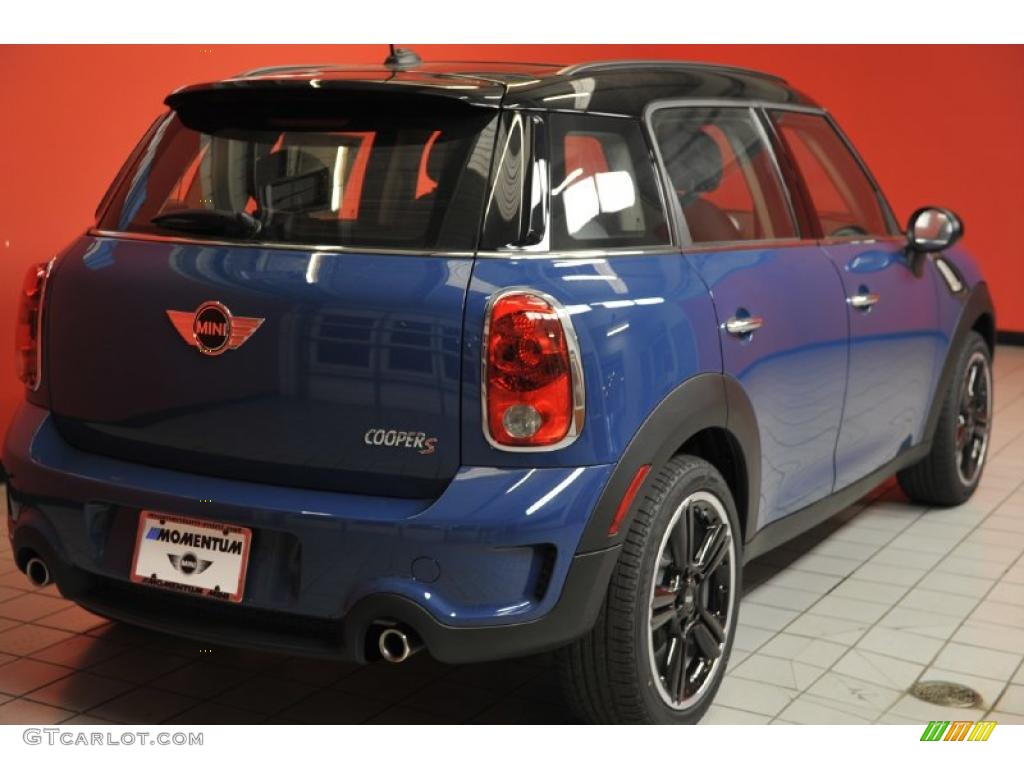 Surf Blue 2011 Mini Cooper S Countryman Exterior Photo #48585517