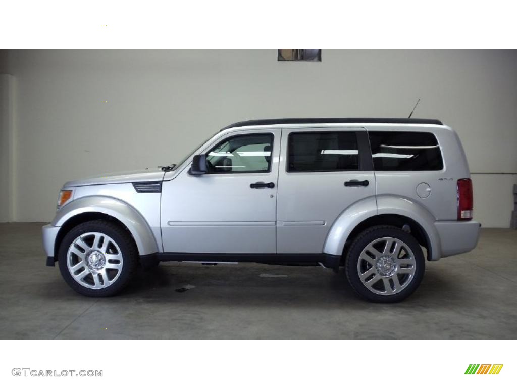 Bright Silver Metallic 2011 Dodge Nitro Heat 4.0 4x4 Exterior Photo #48585750