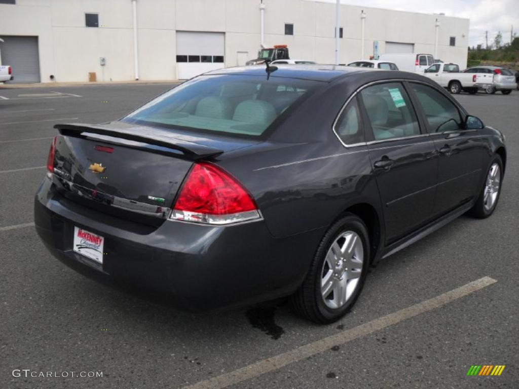 2011 Impala LT - Cyber Gray Metallic / Gray photo #4