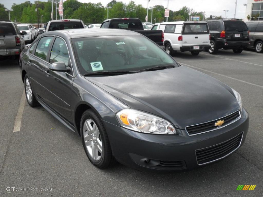 2011 Impala LT - Cyber Gray Metallic / Gray photo #5