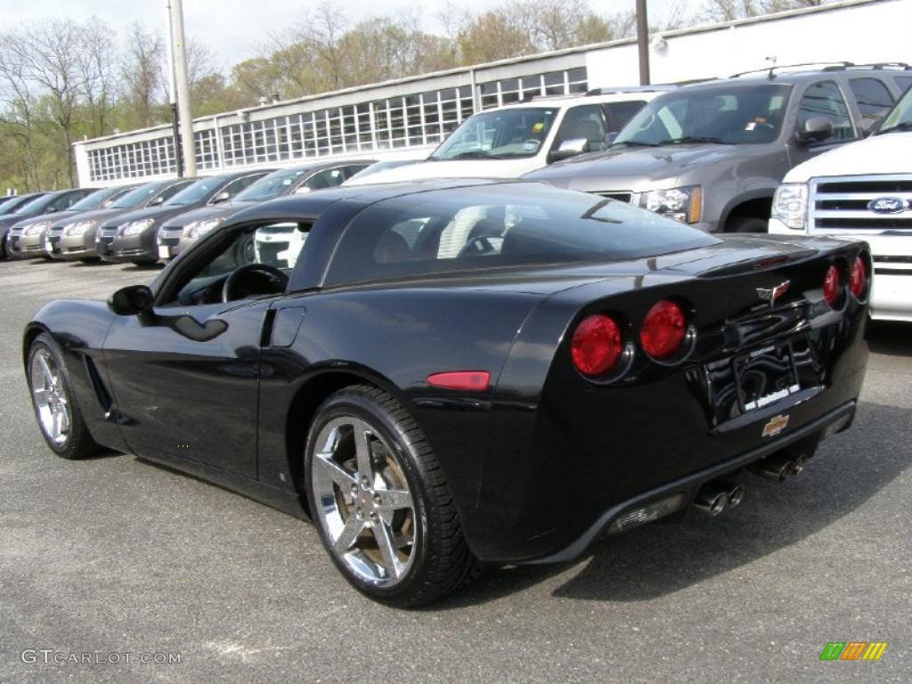 Black 2008 Chevrolet Corvette Coupe Exterior Photo #48586300