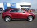 2011 Cardinal Red Metallic Chevrolet Equinox LT AWD  photo #11