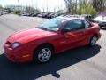 2001 Bright Red Pontiac Sunfire SE Coupe  photo #3