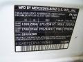 Info Tag of 2000 ML 430 4Matic