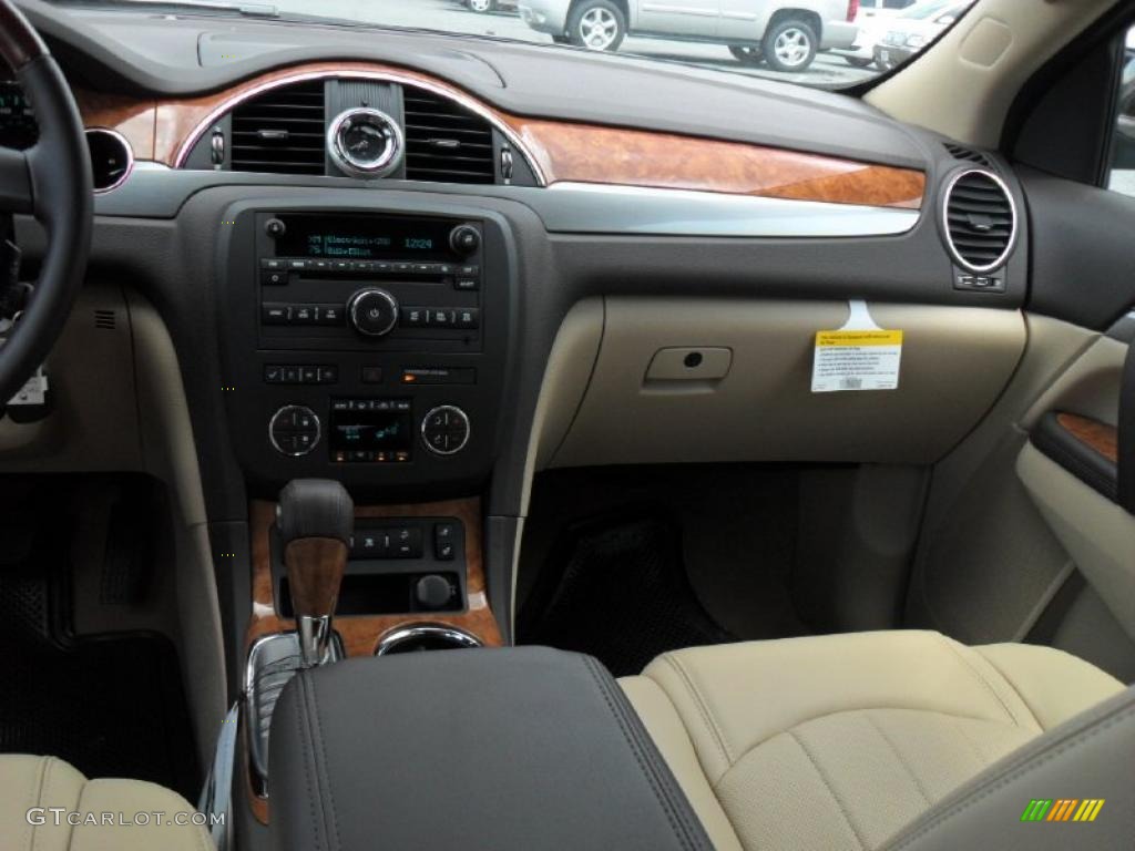 2011 Enclave CXL AWD - Cocoa Metallic / Cashmere/Cocoa photo #19