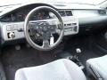 Gray 1992 Honda Civic VX Hatchback Interior Color