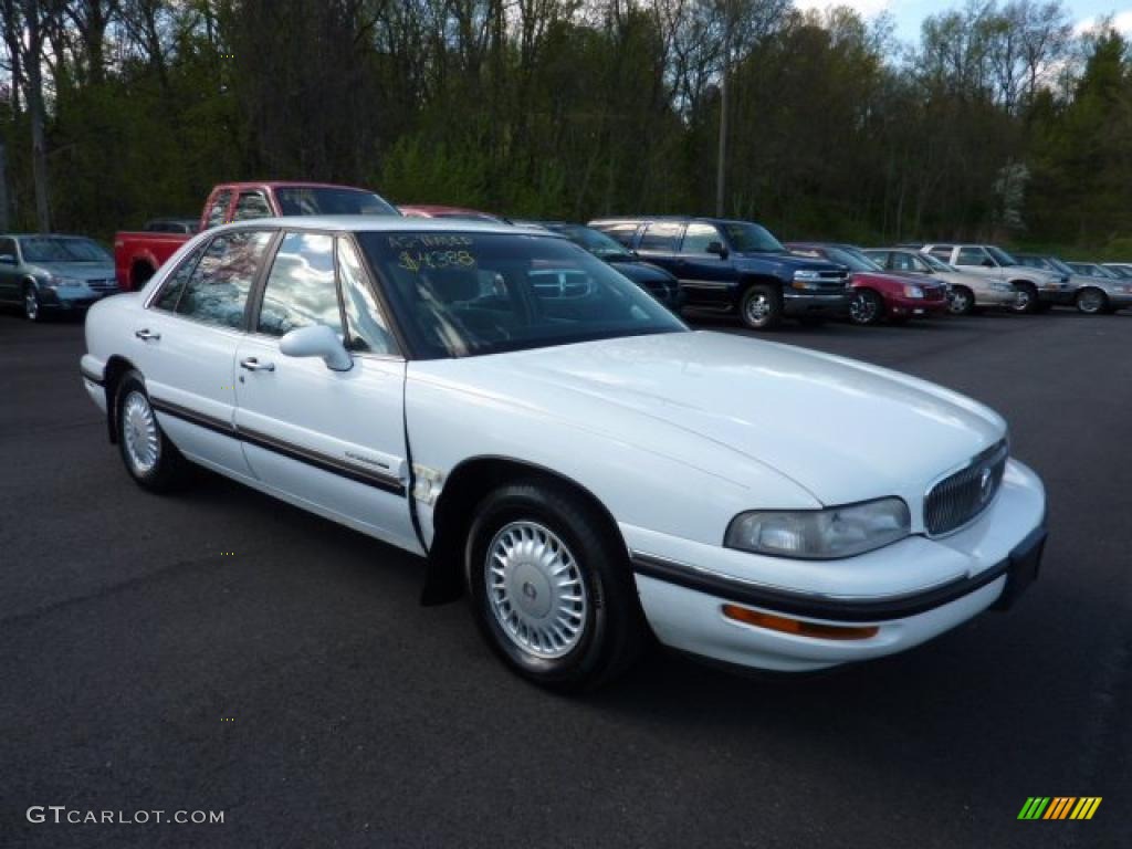 1999 LeSabre Custom Sedan - Bright White Diamond / Medium Gray photo #1