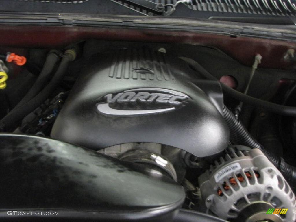 2003 Silverado 1500 Z71 Extended Cab 4x4 - Dark Carmine Red Metallic / Dark Charcoal photo #20