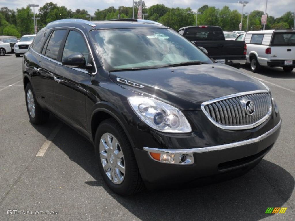 2011 Enclave CXL - Carbon Black Metallic / Titanium/Dark Titanium photo #5