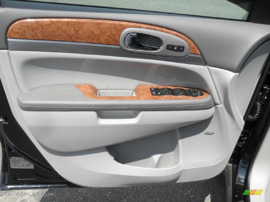 2011 Enclave CXL - Carbon Black Metallic / Titanium/Dark Titanium photo #8