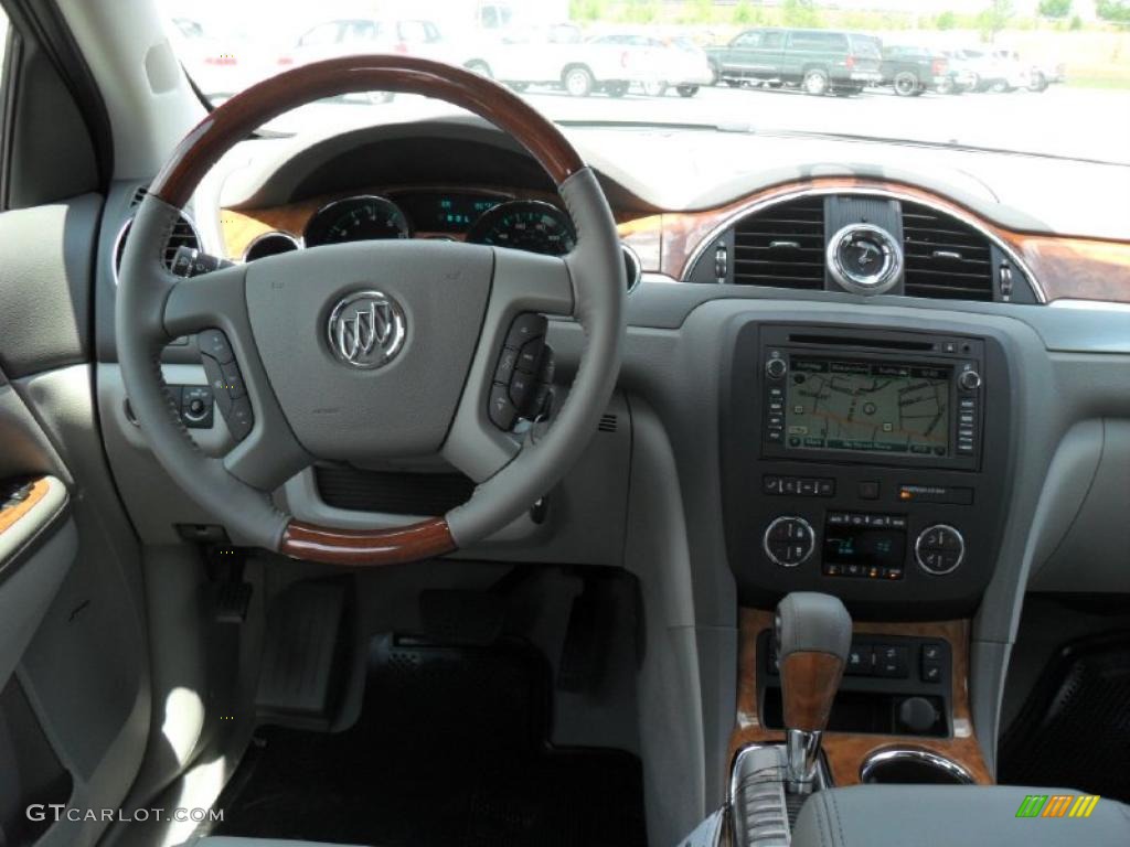 2011 Enclave CXL - Carbon Black Metallic / Titanium/Dark Titanium photo #17