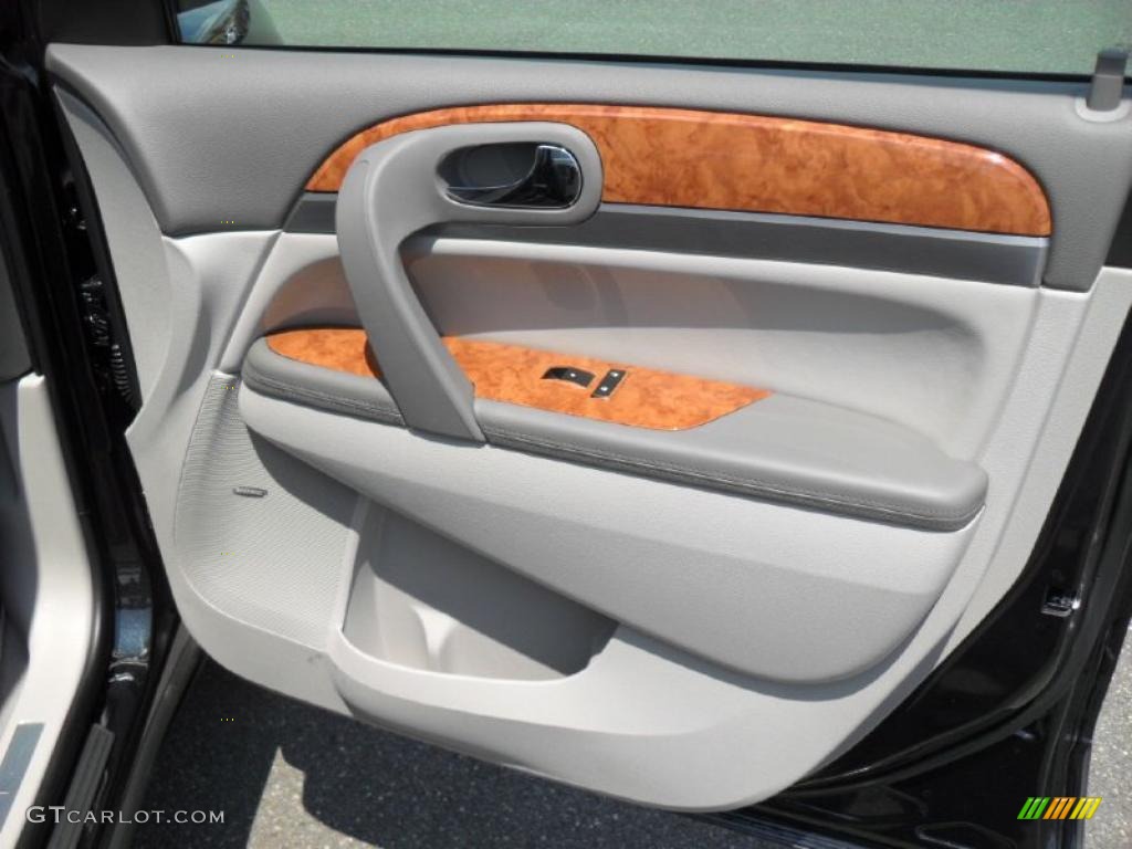 2011 Enclave CXL - Carbon Black Metallic / Titanium/Dark Titanium photo #25