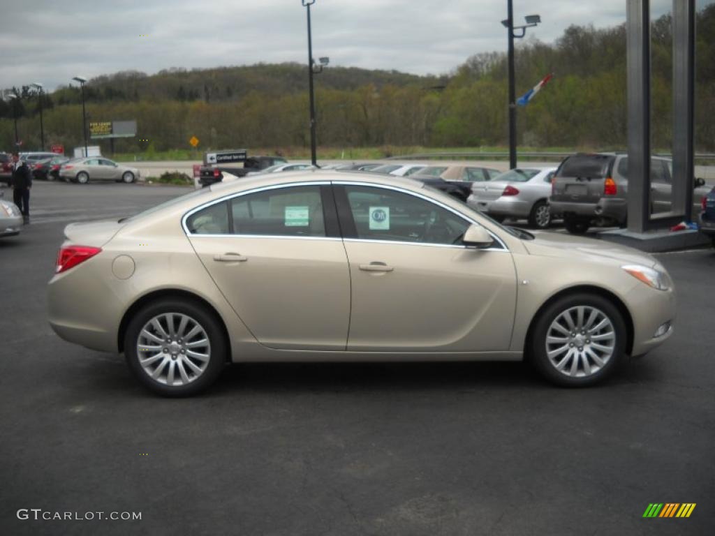 Stone Metallic 2011 Buick Regal CXL Exterior Photo #48588898