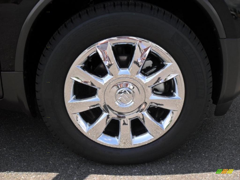 2011 Enclave CXL - Carbon Black Metallic / Titanium/Dark Titanium photo #27