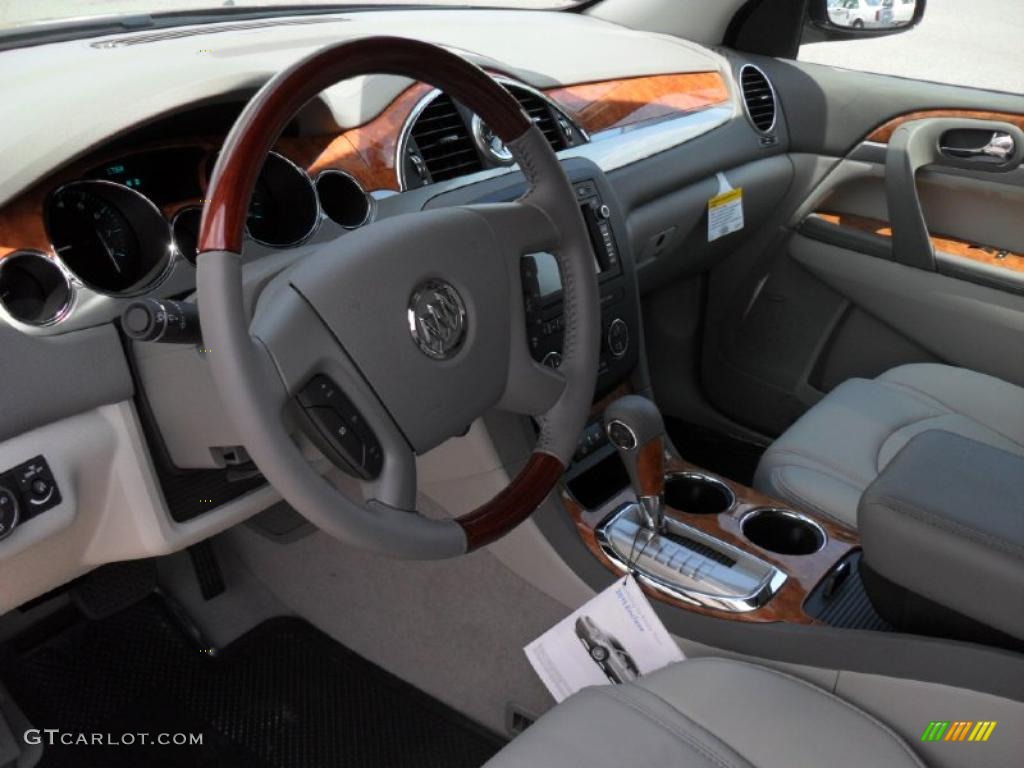 2011 Enclave CXL - Carbon Black Metallic / Titanium/Dark Titanium photo #29