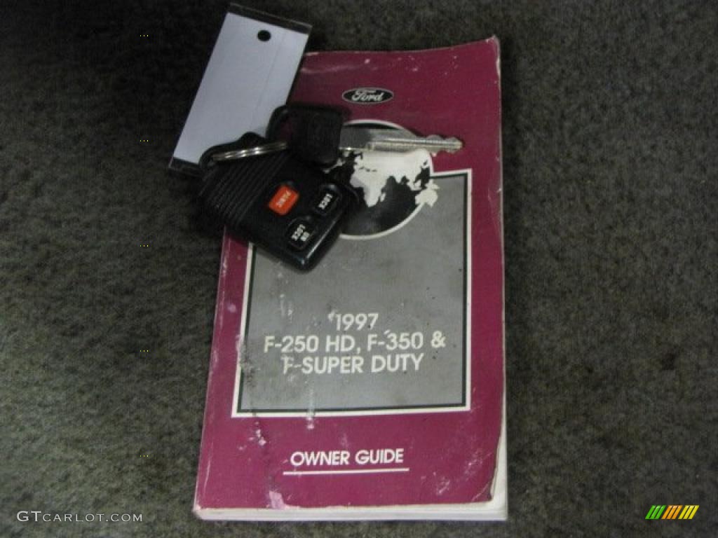 1997 F250 XLT Extended Cab 4x4 - Black / Medium Graphite photo #20