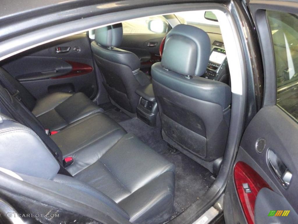 Black/Red Walnut Interior 2011 Lexus GS 350 AWD Photo #48589181