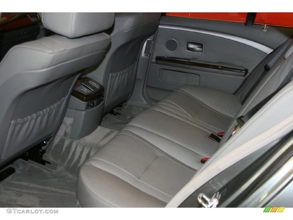 2006 7 Series 750i Sedan - Titanium Grey Metallic / Basalt Grey/Flannel Grey photo #7