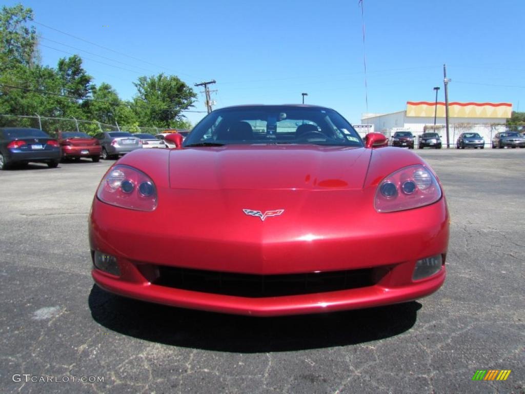 2005 Corvette Coupe - Magnetic Red Metallic / Ebony photo #2