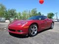 Magnetic Red Metallic 2005 Chevrolet Corvette Coupe Exterior
