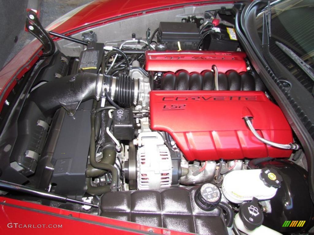 2005 Chevrolet Corvette Coupe 6.0 Liter OHV 16-Valve LS2 V8 Engine Photo #48591256