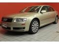 2004 Platinum Beige Pearl Effect Audi A8 L 4.2 quattro  photo #2