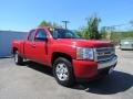 Victory Red 2007 Chevrolet Silverado 1500 Work Truck Extended Cab