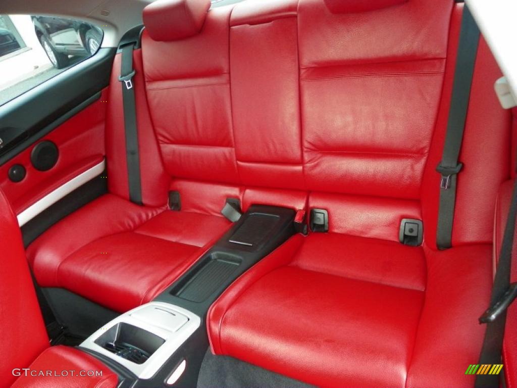 Coral Red/Black Interior 2008 BMW 3 Series 335i Coupe Photo #48593251