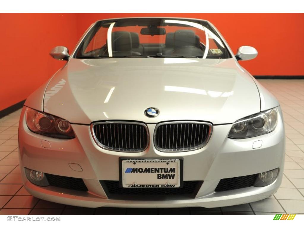 2007 3 Series 328i Convertible - Titanium Silver Metallic / Black photo #22