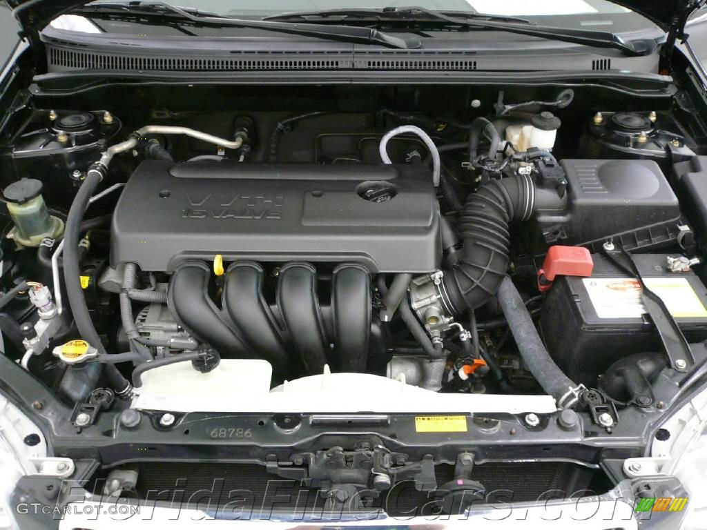 2006 Corolla S - Black Sand Pearl / Dark Charcoal photo #9