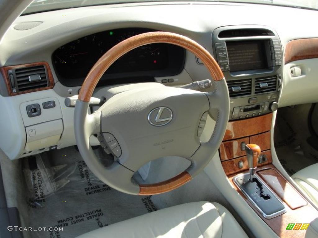 2001 LS 430 - Blue Onyx Pearl / Ivory photo #9