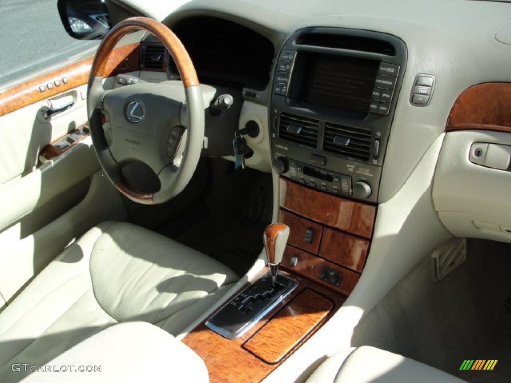 2001 LS 430 - Blue Onyx Pearl / Ivory photo #10