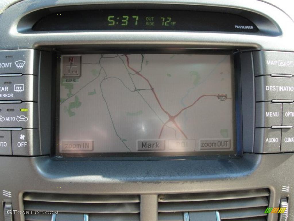 2001 LS 430 - Blue Onyx Pearl / Ivory photo #12