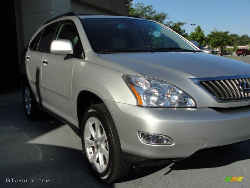 2009 RX 350 - Tungsten Pearl / Light Gray photo #3