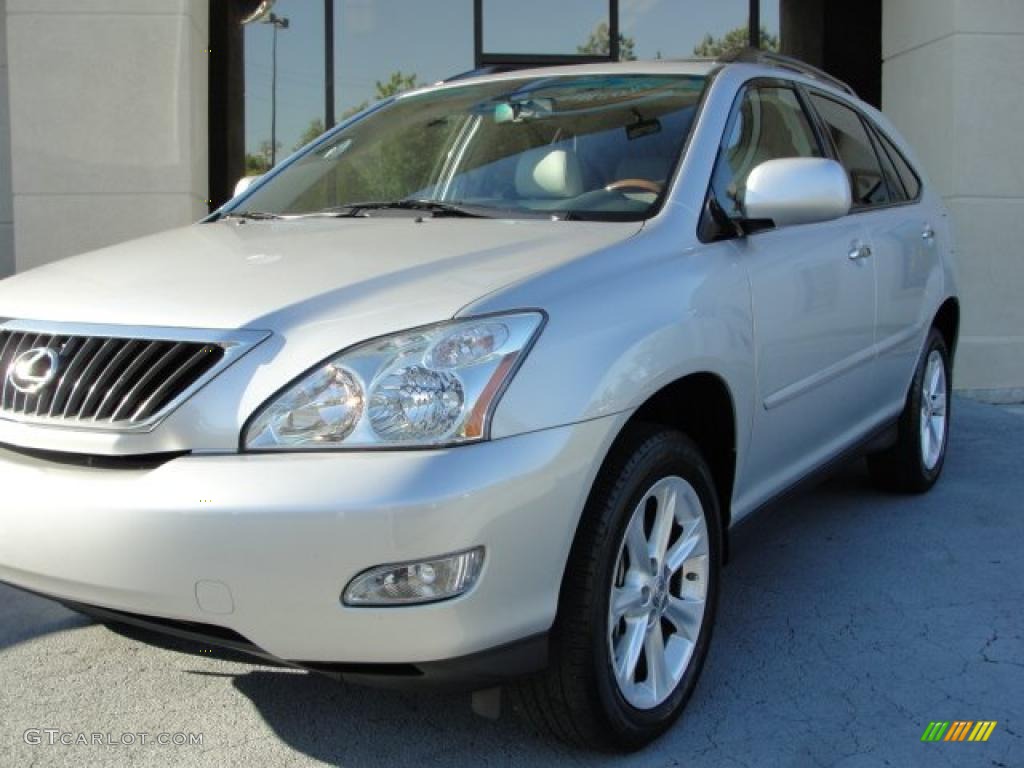 2009 RX 350 - Tungsten Pearl / Light Gray photo #4