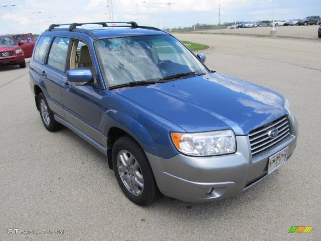 Newport Blue Pearl 2007 Subaru Forester 2.5 X L.L.Bean Edition Exterior Photo #48597478