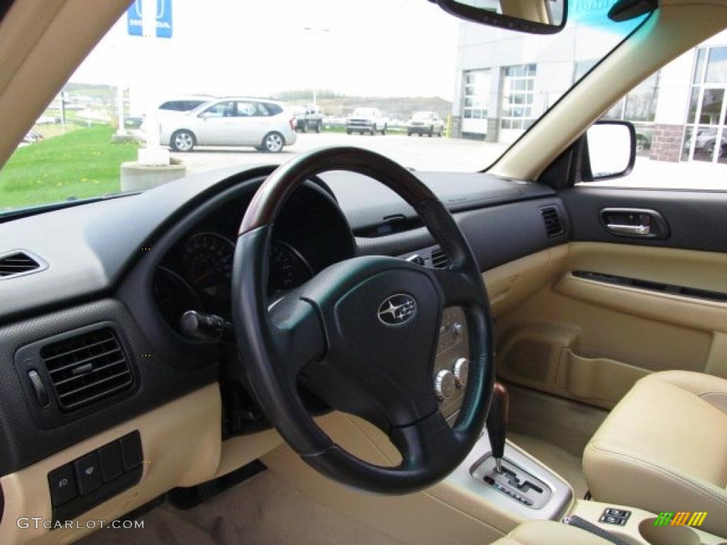 Desert Beige Interior 2007 Subaru Forester 2.5 X L.L.Bean Edition Photo #48597508