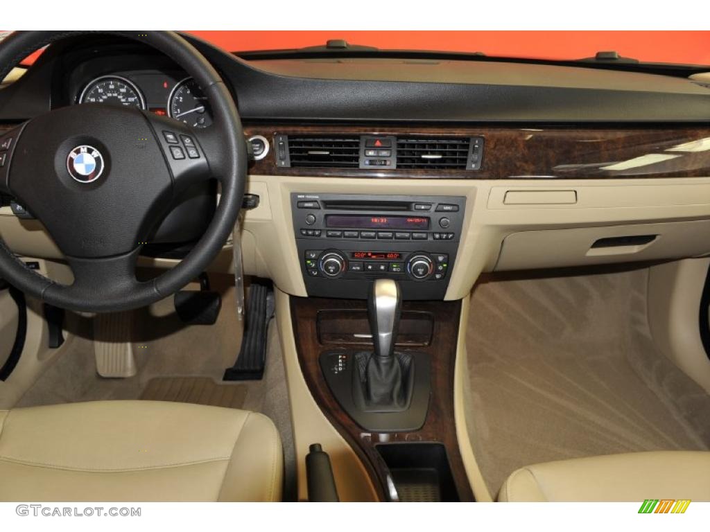 2008 3 Series 335i Sedan - Alpine White / Beige photo #5