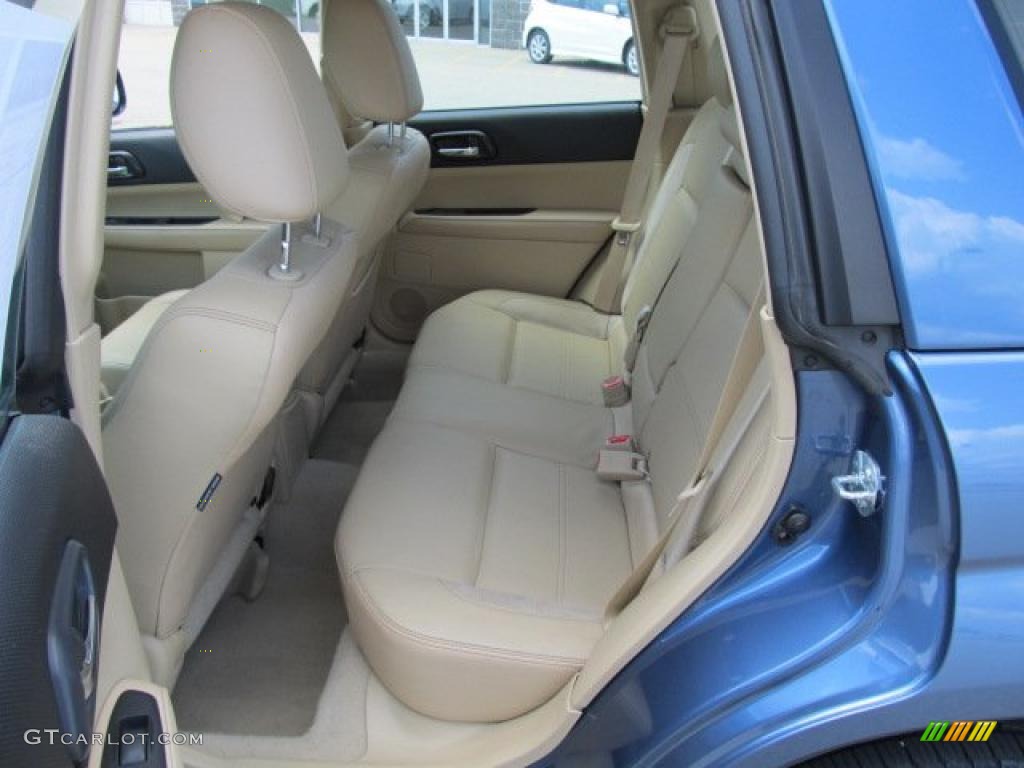 Desert Beige Interior 2007 Subaru Forester 2.5 X L.L.Bean Edition Photo #48597667