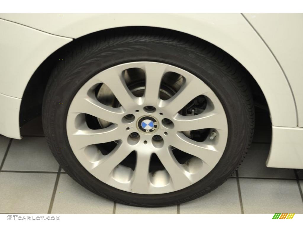 2008 3 Series 335i Sedan - Alpine White / Beige photo #17