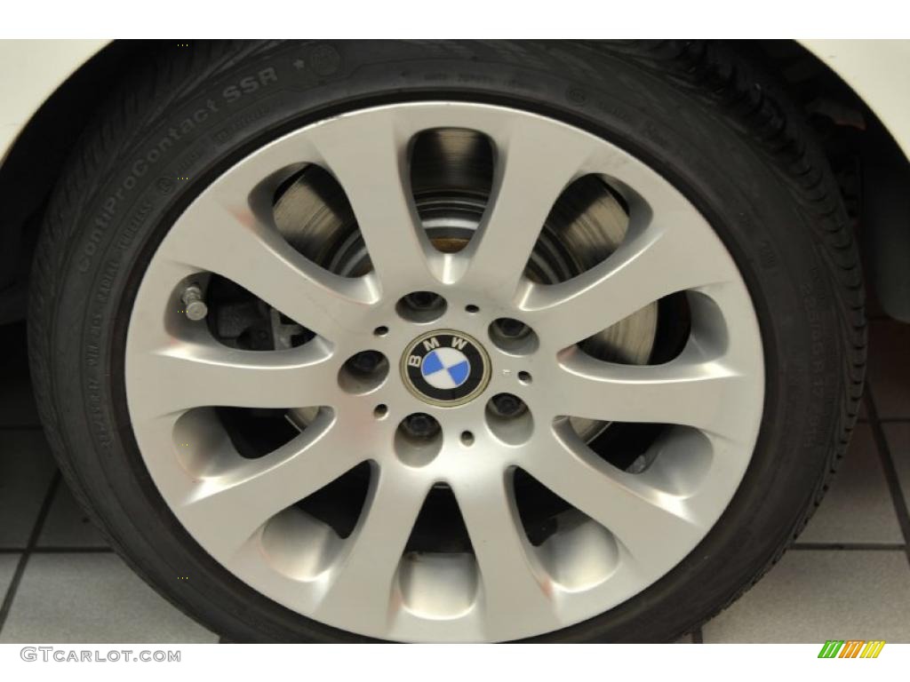 2008 3 Series 335i Sedan - Alpine White / Beige photo #20