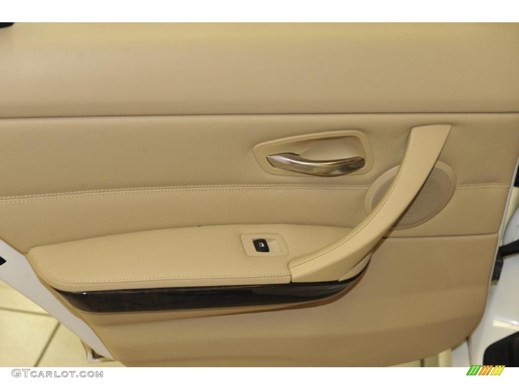 2008 3 Series 335i Sedan - Alpine White / Beige photo #36