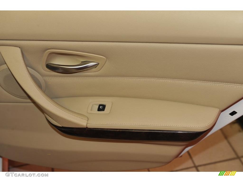 2008 3 Series 335i Sedan - Alpine White / Beige photo #43