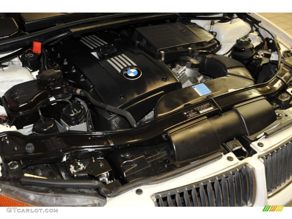 2008 3 Series 335i Sedan - Alpine White / Beige photo #48