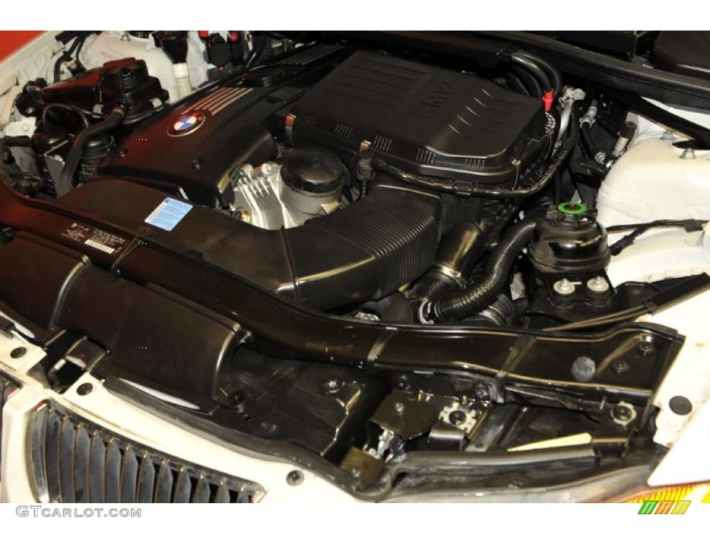 2008 3 Series 335i Sedan - Alpine White / Beige photo #49