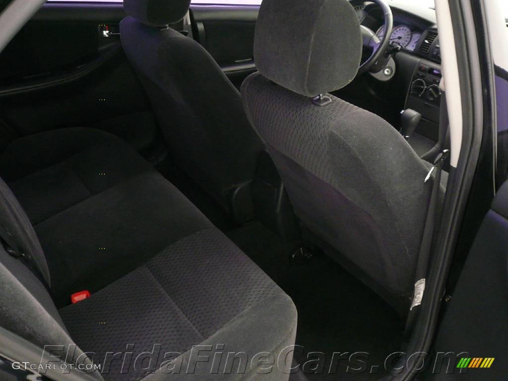 2006 Corolla S - Black Sand Pearl / Dark Charcoal photo #15
