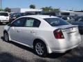 2011 Aspen White Nissan Sentra 2.0 SR  photo #2