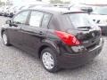 2011 Espresso Black Nissan Versa 1.8 S Hatchback  photo #2