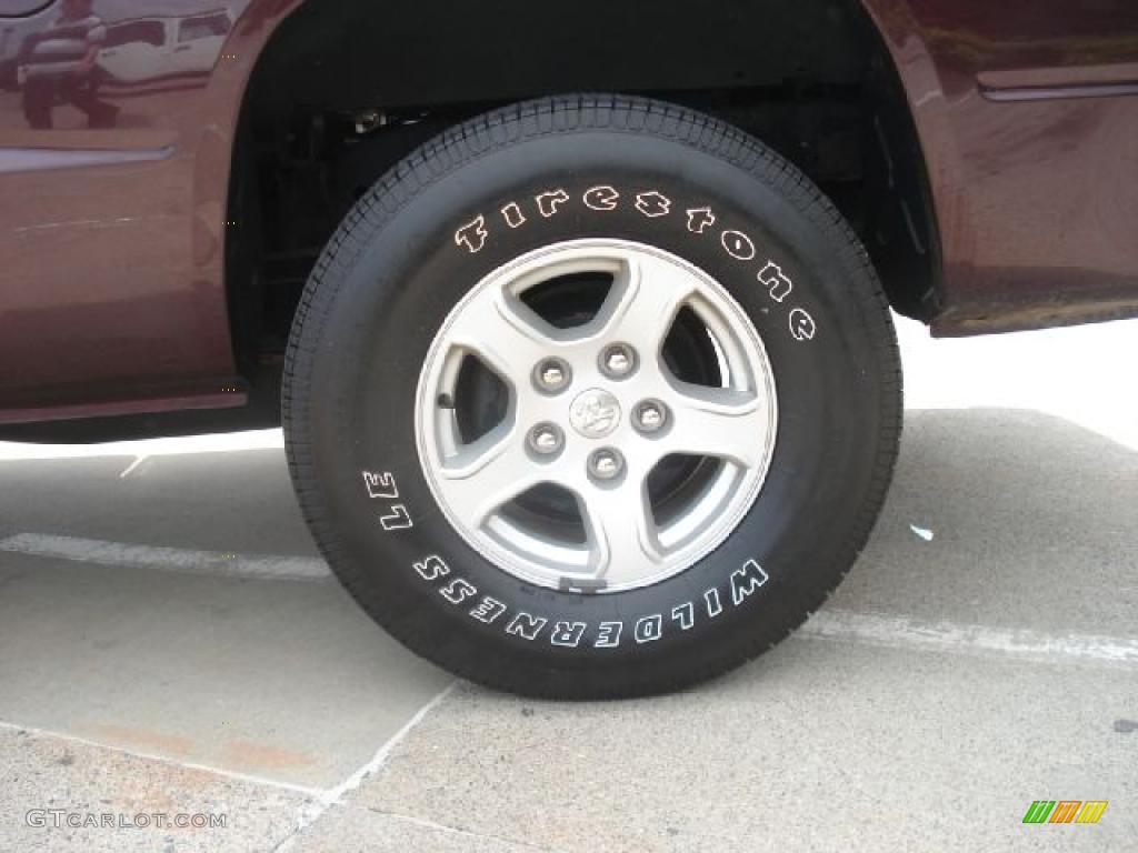 2005 Dodge Dakota Laramie Club Cab 4x4 Wheel Photo #48598972
