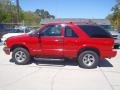 Victory Red 2001 Chevrolet Blazer LS Exterior